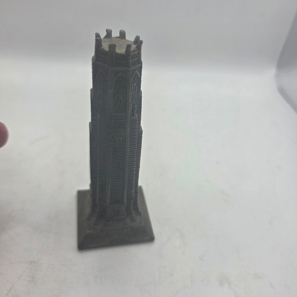 Vintage Singing Tower Lake Wales Florida Bok Tower Metal Souvenir Miniature